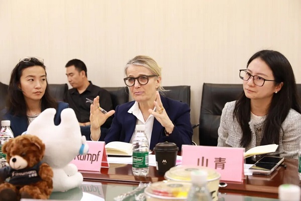 士卓曼集团董事会主席Petra Rumpf